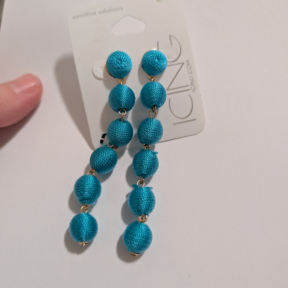 Earrings, never worn